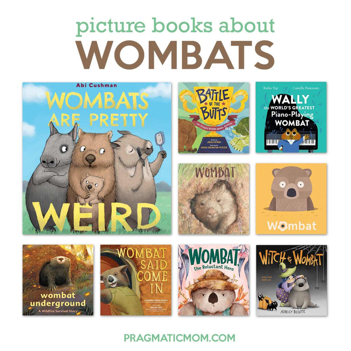 World Wombat Day Books and Activities for Kids